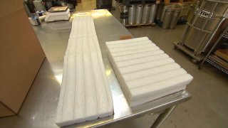 Cruz Foam biodegradable packaging.