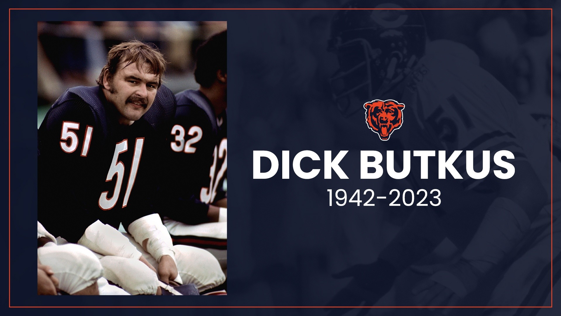 Chicago Bears - Happy Birthday, Dick Butkus! 