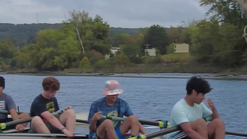 Olympic rower and Middletown High alum Phil Stekl joins former team for practice