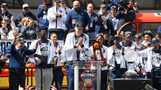COLLEGE BASKETBALL: APR 08 UConn Championship Parade