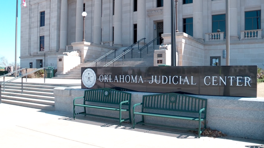 Picture of the Oklahoma Judicial Center in  Oklahoma City, Oklahoma.