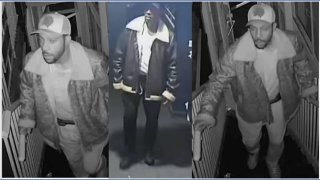 New Haven police are investigating cases of arson at two hotels last month and they have released a photo of a person who they said they want to question.