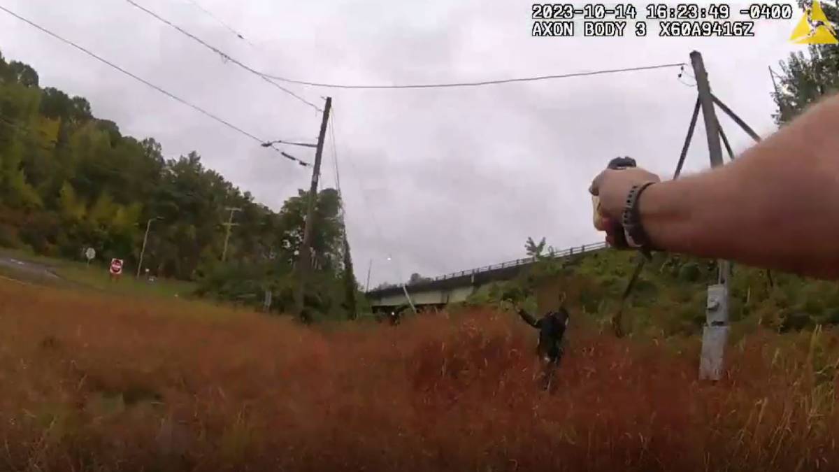 Naugatuck police release body cam video of officer’s use of stun gun