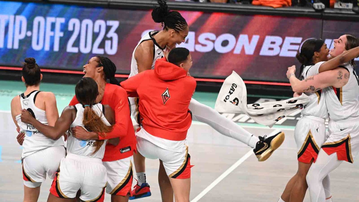 Las Vegas Aces win WNBA title after beating New York Liberty NBC