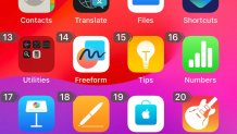 You can say “Show numbers” once Voice Control is turned on to make your screen look like this.