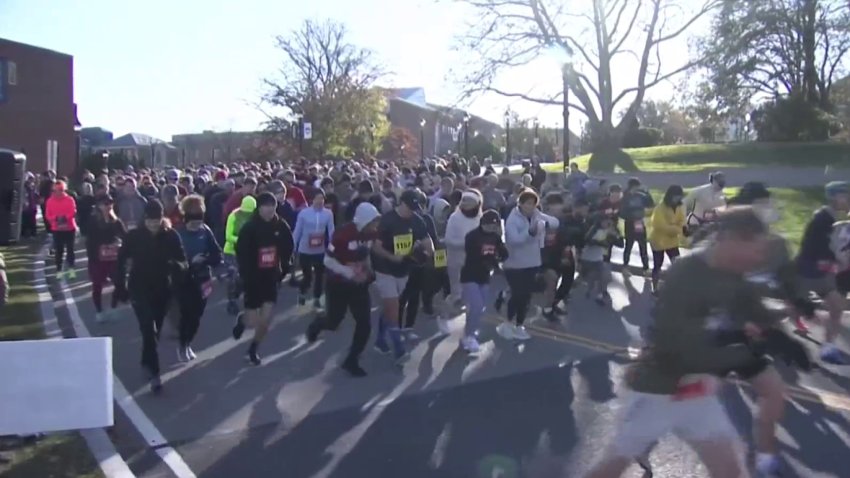 Hartford Marathon Foundation hosts first ‘Husky Run and Ruck' at UConn Storrs
