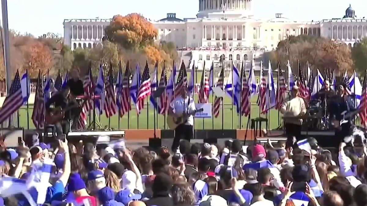 CT residents from Jewish organizations attend rally at National Mall ...