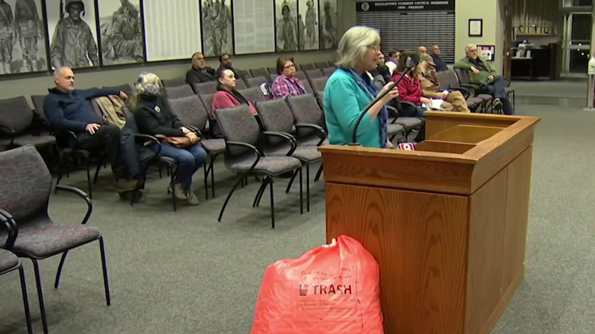 Middletown residents raise concerns about trash collection change
