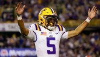 LSU's Jayden Daniels posts 606 total yards in record game vs. Florida