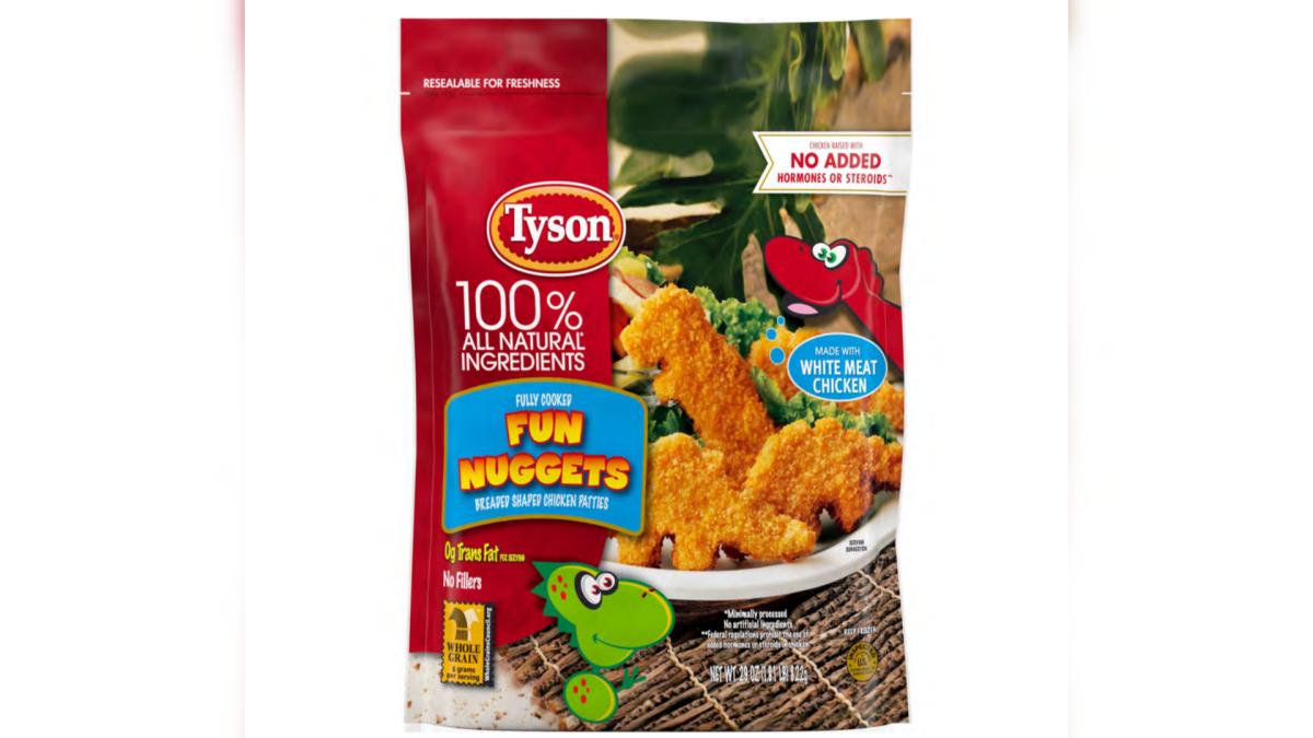 Tyson Foods recalls frozen dinosaur chicken nuggets due to metal pieces – NBC Connecticut - Vimarsana News