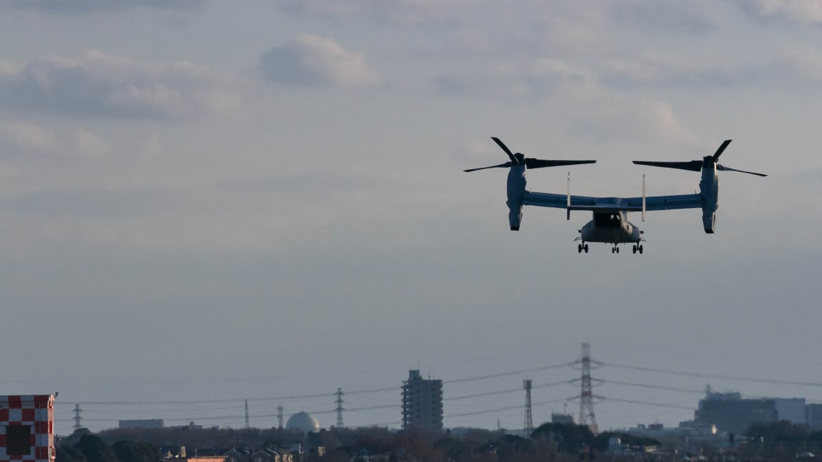 Japan expresses concern about US Osprey aircraft flying after crash – NBC Connecticut - Vimarsana News