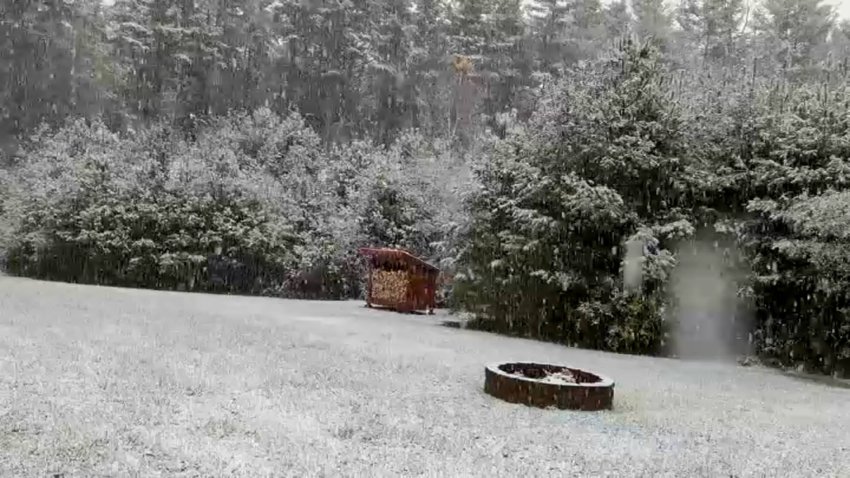 Snow in North Canaan