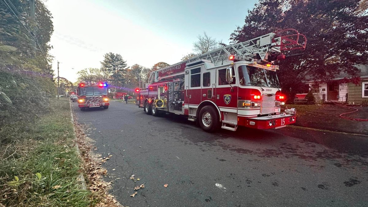 1 person taken to hospital after house fire in Waterford NBC Connecticut