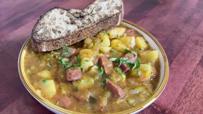 Kielbasa and potato soup
