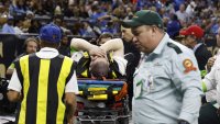 NFL chain crew member dislocated his knee during Lions-Saints game