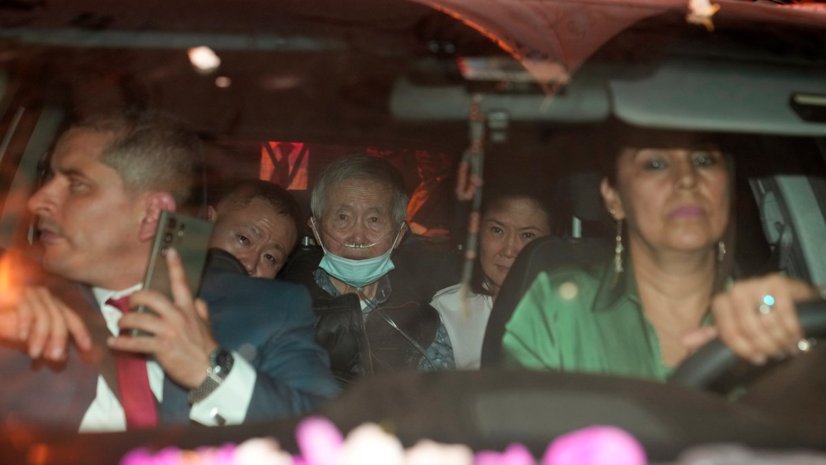 Former Peruvian President Fujimori freed from prison – NBC Connecticut - Vimarsana News