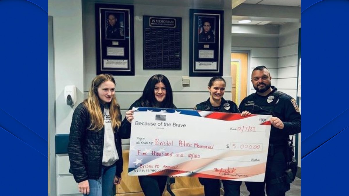 'Because of the Brave' donates thousands for Bristol police memorial – NBC Connecticut - Vimarsana News