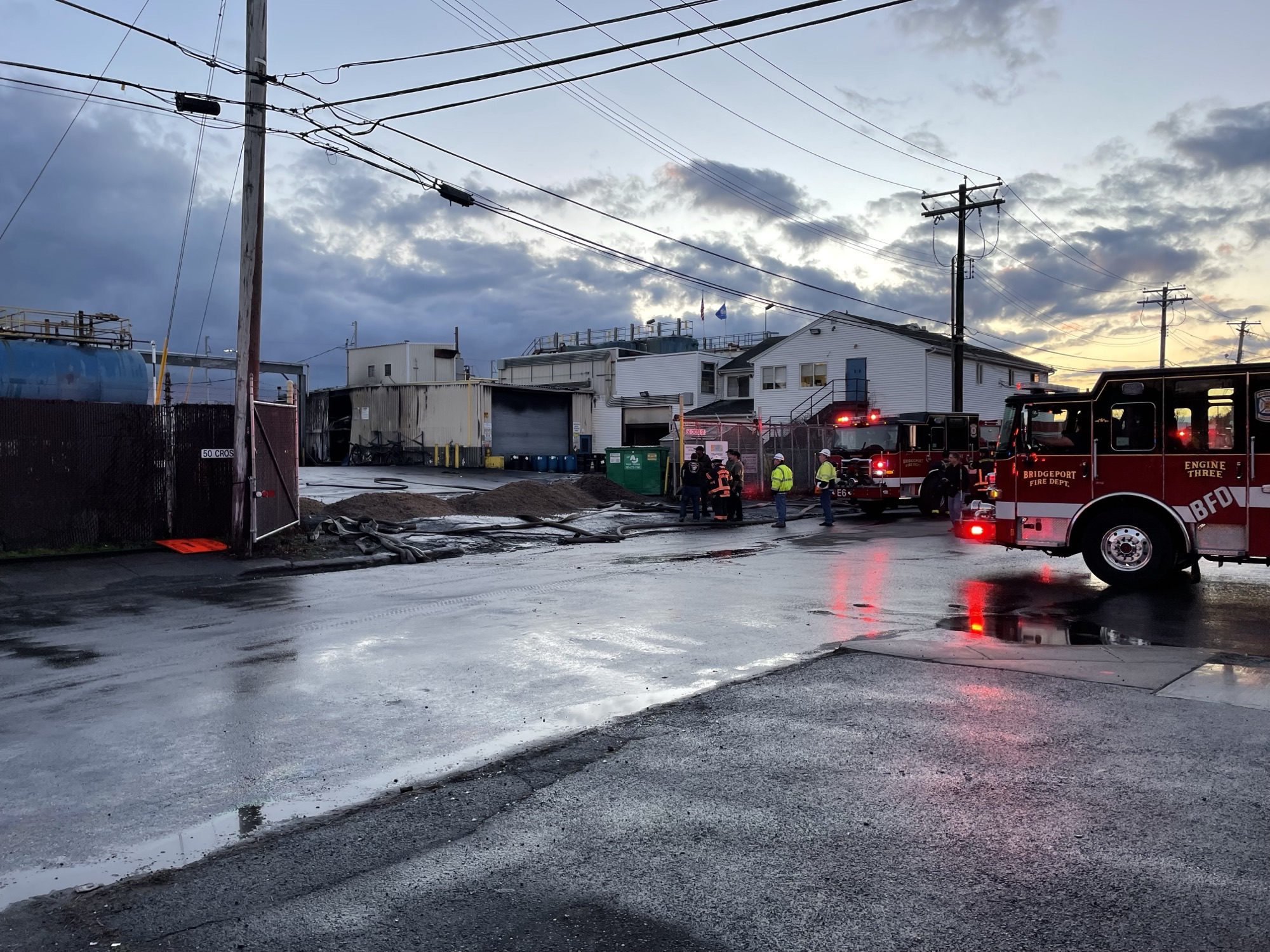 3 injured after explosion and major fire at company in Bridgeport – NBC ...