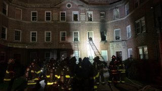 Fire at Embassy Apartments in New Haven on December 11 2023