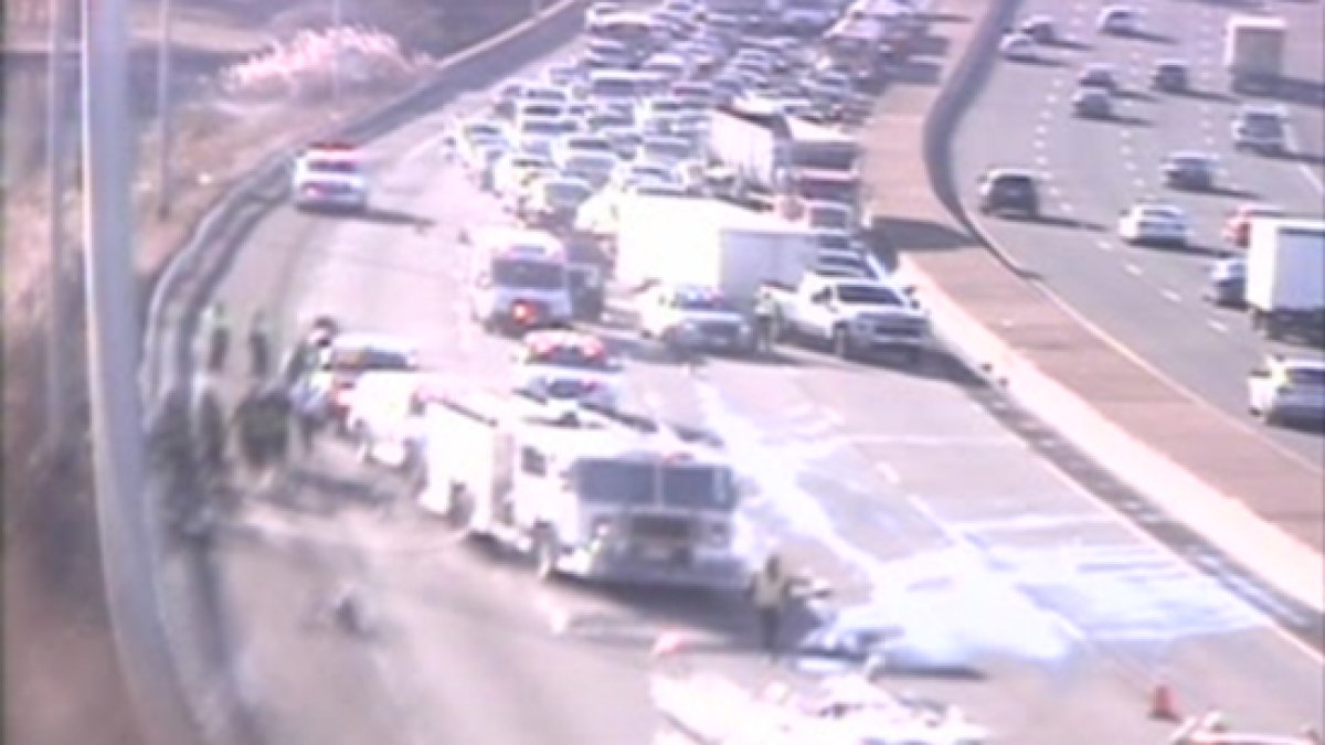 I-91 North in New Haven reopens after brush fire – NBC Connecticut