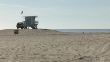 Beach in Santa Monica, California