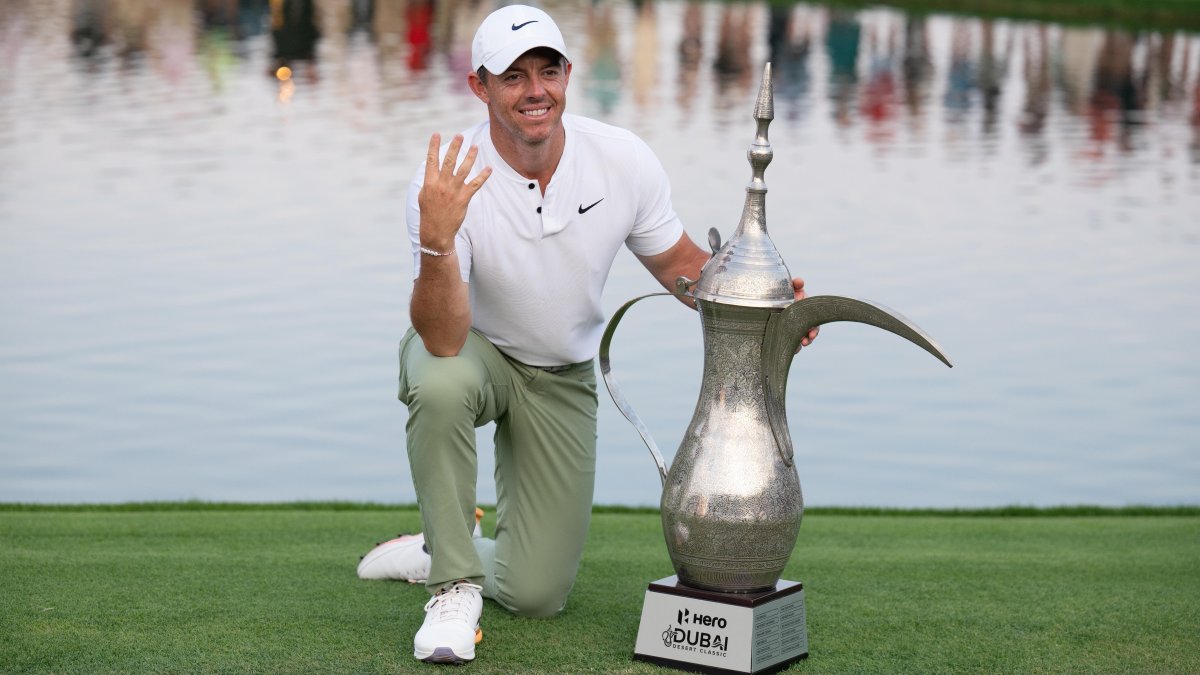 Rory McIlroy wins Dubai Desert Classic for record 4th time NBC