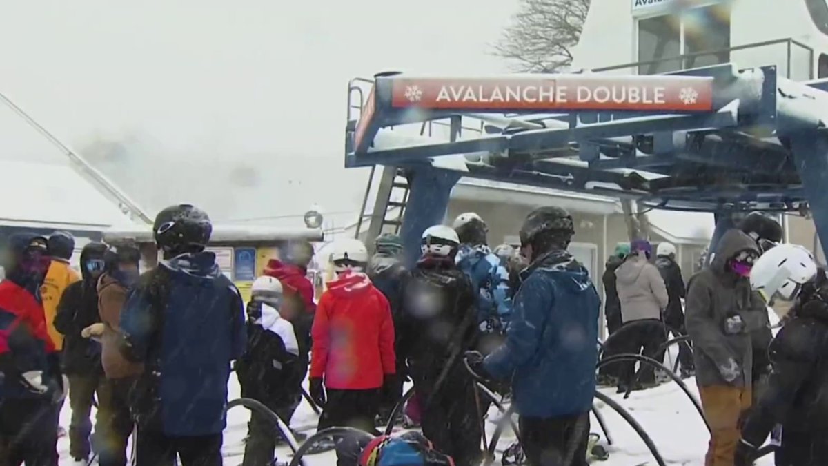 Families enjoy sledding and skiing during this weekend’s snowstorm
