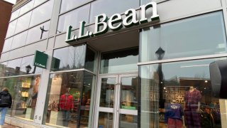 L.L. Bean storefront in New Haven