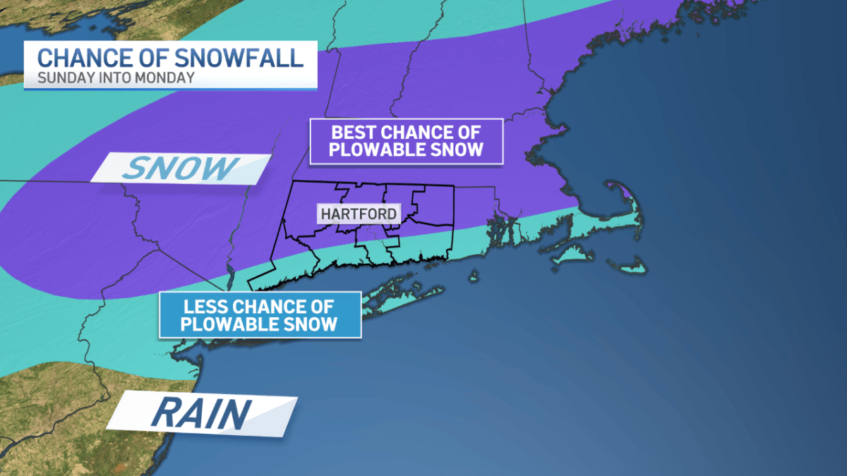 Tracking rain Friday, snow possible this weekend – NBC Connecticut