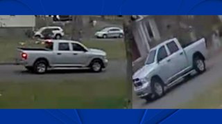 Photo of a pickup that Norwalk police are looking for.
