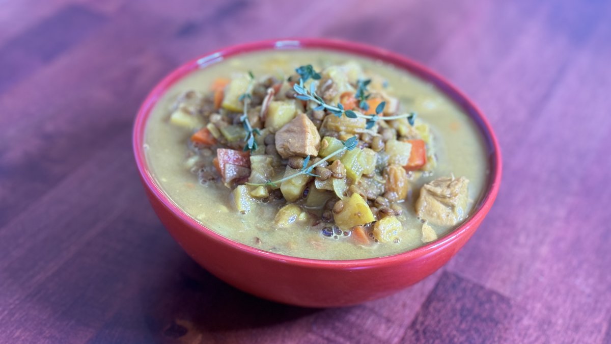 Chicken and lentil soup NBC Connecticut