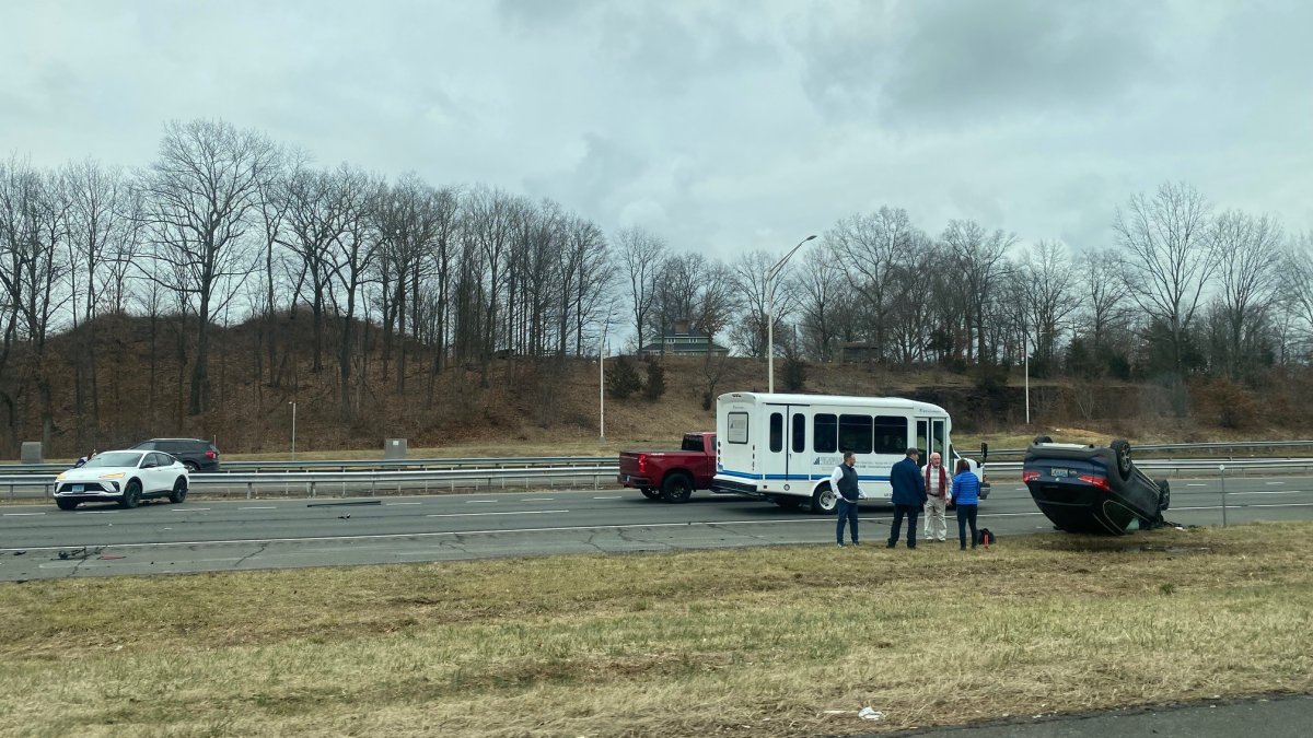Route 9 South in Berlin clear after vehicle rollover – NBC Connecticut