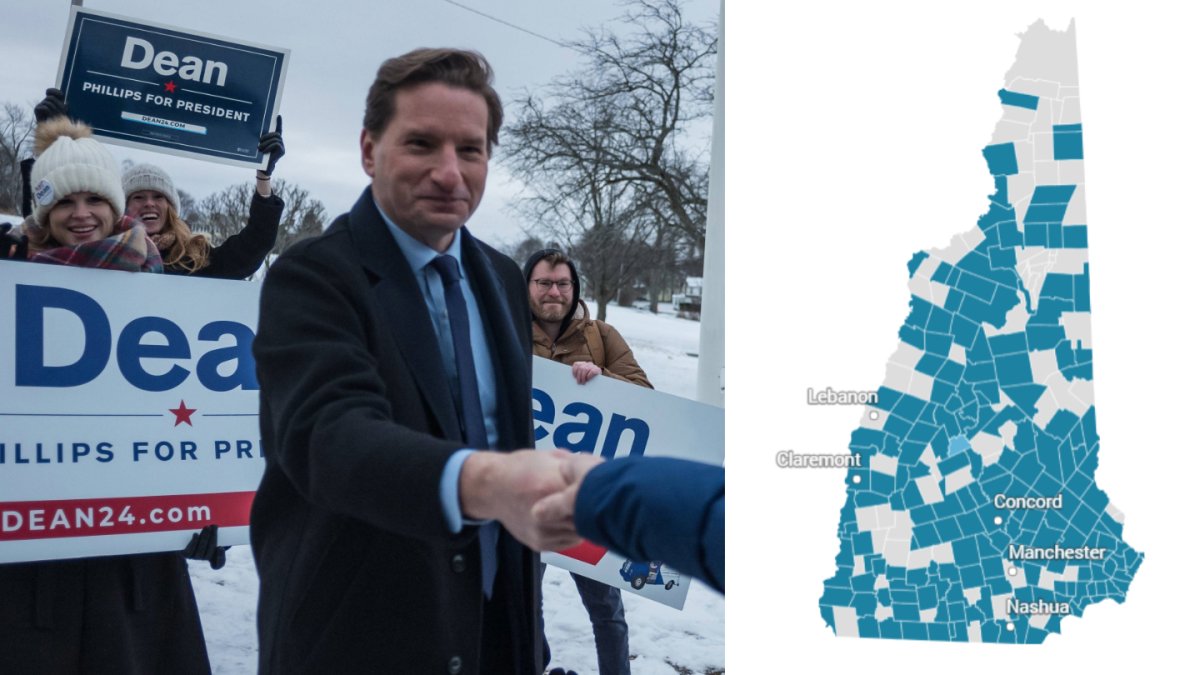 Biden's one loss in NH 2024 Democratic primary to Dean Phillips – NBC Connecticut - Vimarsana News