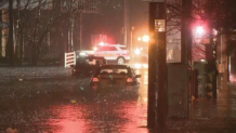 Flooding in Providence, Rhode Island.