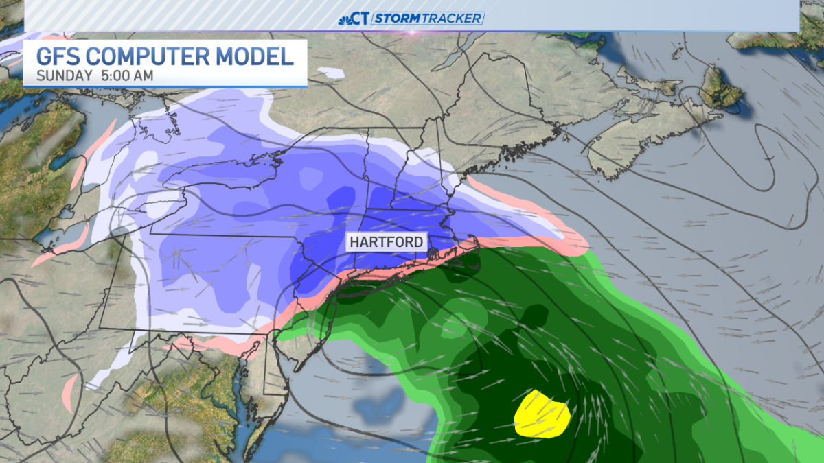 Snow looking likely for most of Connecticut this weekend – NBC Connecticut