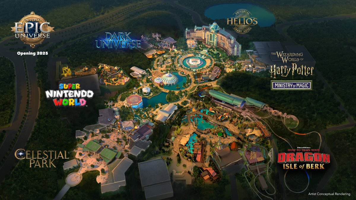 Watch a sneak peek at Universal's new Epic Universe theme park – NBC Connecticut - Vimarsana News