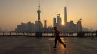 Buildings in Pudong’s Lujiazui Financial District in Shanghai, China, on Monday, Jan. 29, 2024. 