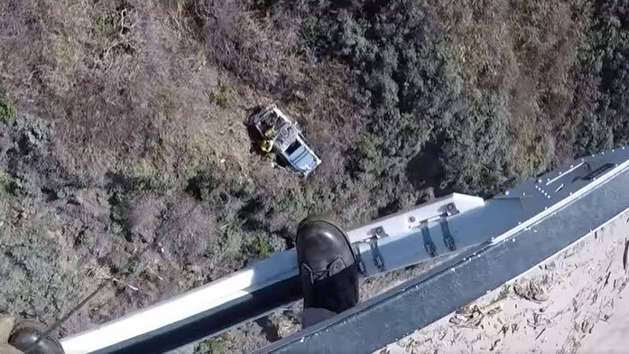 Driver rescued after plunging down Big Sur cliff, spending 2 nights stranded – NBC Connecticut - Vimarsana News