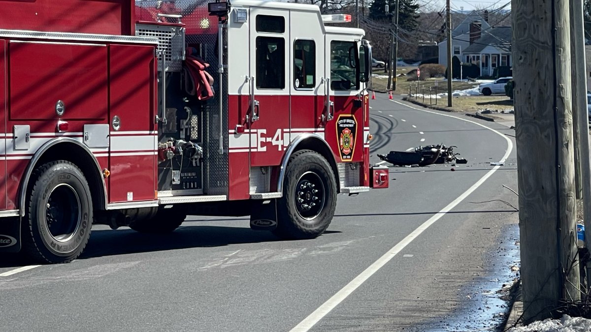 Motorcyclist in critical condition with serious injuries after crash in Bristol – NBC Connecticut
