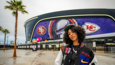 Olympian Vashti Cunningham takes photography skills to Super Bowl