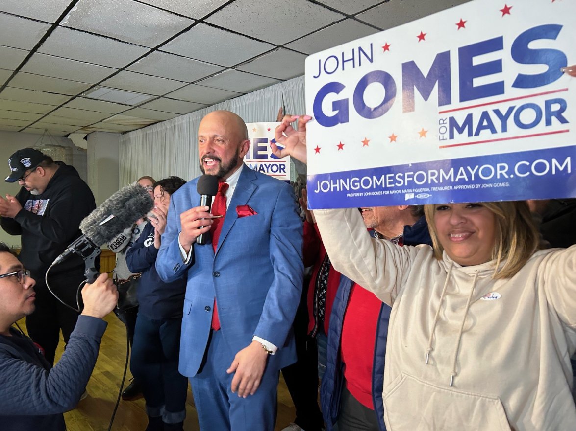 Ganim ‘Bridgeport has spoken’: Ganim declares victory in mayoral election do ...