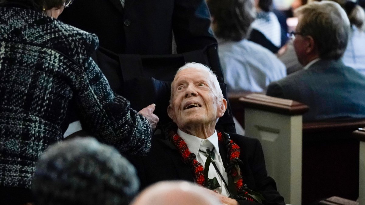 President Jimmy Carter entered hospice care one year ago NBC Connecticut