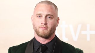 Chet Hanks attends the world premiere of Apple TV+'s "Masters of the Air"