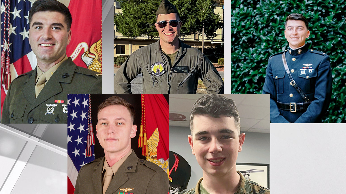 5 Marines killed in helicopter crash in San Diego's East County identified – NBC Connecticut - Vimarsana News