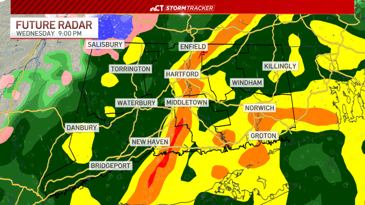 Storm to bring heavy rain, strong wind gusts to the state Wednesday