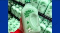 Feeling festive? Get in the St. Patrick's Day spirit with shamrock milk