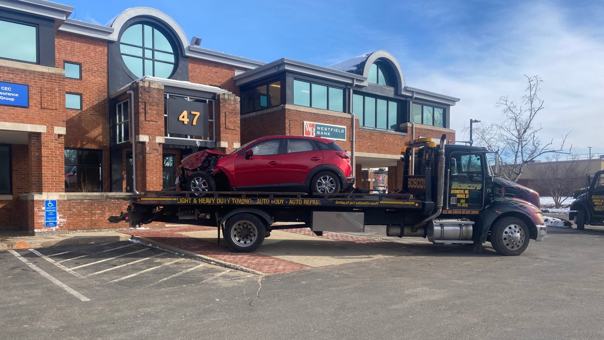 Possible injury after vehicle hits building in Enfield – NBC Connecticut