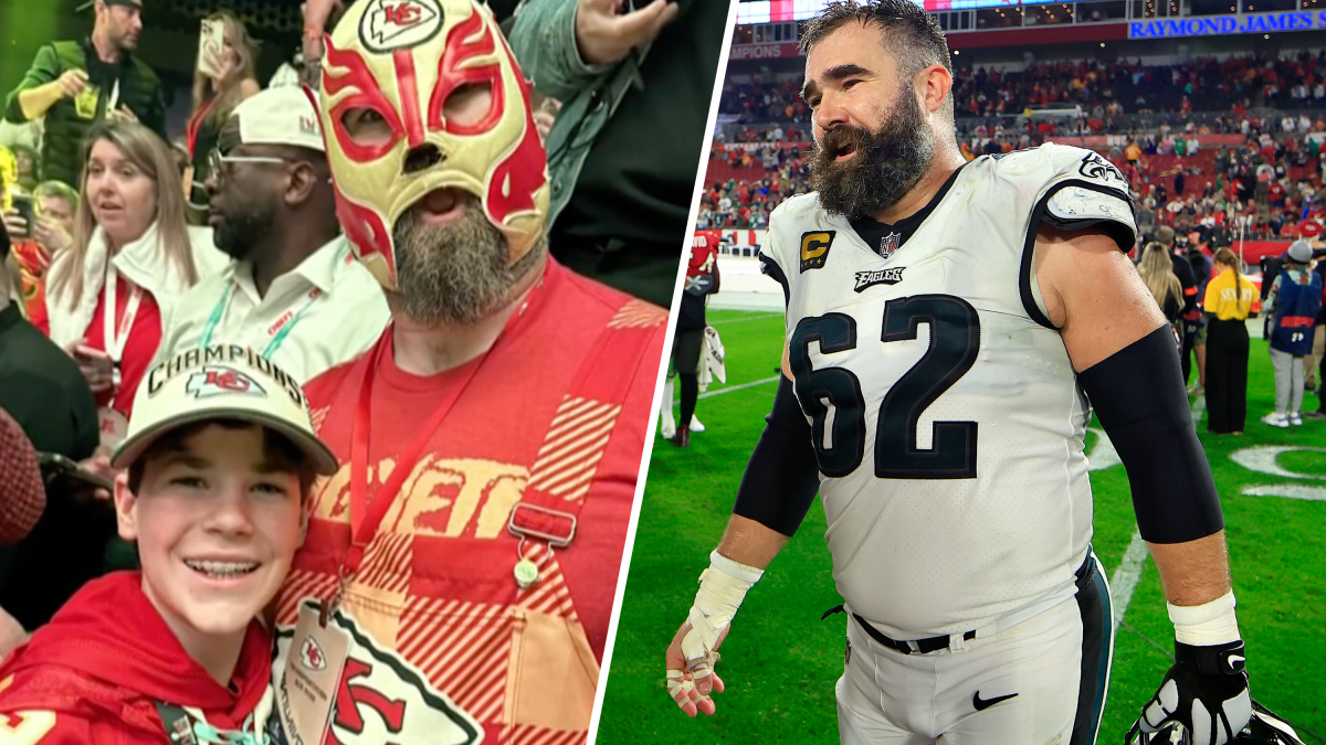 Jason Kelce will return 8th grader's famous Luchador mask – NBC Connecticut - Vimarsana News