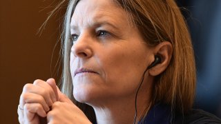 Michelle Troconis appears in court on day 22