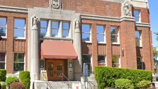 Clackamas County Court in Oregon City, Oregon.